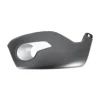 Grille droite de pare-chocs avant pour DACIA DOKKER STEPWAY depuis 2015, noire gaufrée, avec emplacement antibrouillard, avec moulure argentée, Neuve