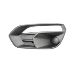 Grille droite pour IVECO DAILY depuis 2019, avec emplacement feu de jour, noire gaufrée, Neuve