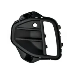 Grille gauche pare-chocs avant pour VOLKSWAGEN T-ROC depuis 2022, noire, avec trou PDC + supports, Mod. R-LINE, Neuve
