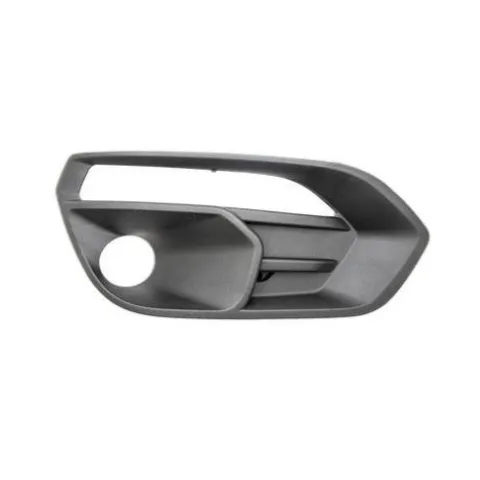 Grille gauche pour IVECO DAILY depuis 2019 avec trous antibrouillard + feu de jour, noire gaufrée, Neuve à peindre