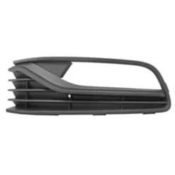 Grille latérale gauche pour VOLKSWAGEN POLO V phase 2, 2014-2017, noire, trou feu de brouillard, Neuve