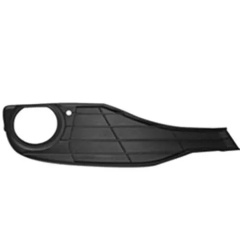 Grille Pare chocs avant droit pour BMW Serie 3 F30, 2012-2014, trou antibrouillard, ouverte, noire, Mod. BASIS, Neuve