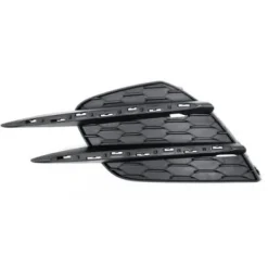 Grille pare chocs avant gauche pour MERCEDES CLASSE A AMG/AMG LINE Coupé/Sedan depuis 2018 (W177), 4 portes, noire, Mod. A35 AMG, Neuve