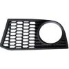 Grille pare chocs avant gauche pour BMW Serie 5 F10 M-TECH, 2010-2013, trou feu antibrouillard ouverte, noire, Neuve