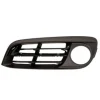 Grille pare chocs avant gauche pour BMW Serie 5 F10N, 2013-2016, trous moulure, trou feu antibrouillard, noire, Neuve