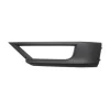Grille pare-chocs avant gauche pour VOLKSWAGEN T-ROC 2017-2022, inférieure, noire gaufrée, avec siège antibrouillard, Neuve