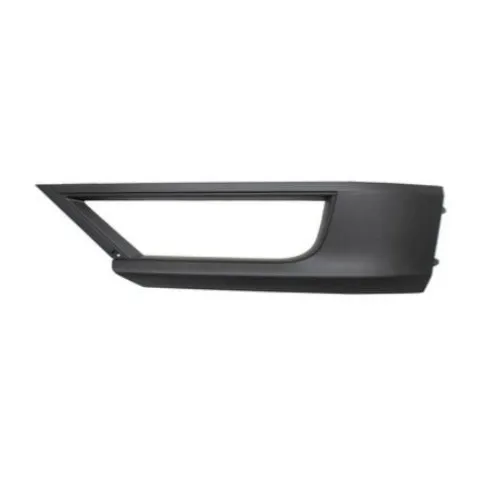Grille pare-chocs avant gauche pour VOLKSWAGEN T-ROC 2017-2022, inférieure, noire gaufrée, avec siège antibrouillard, Neuve