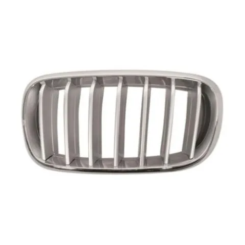 Grille radiateur gauche pour BMW X5 F15 2014-2018, chromée/titane, mod. PURE EXPERIENCE, Neuve