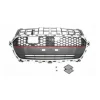 Grille radiateur pour SUZUKI SWIFT III phase 1, 2017-2020, moulure rouge, cadre chromé, Mod. BOOSTERJET, Neuve
