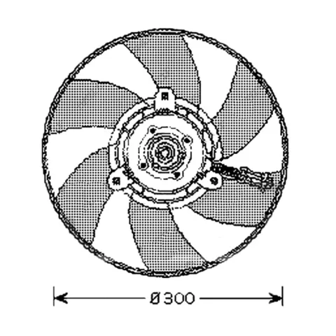 Groupe moto Ventilateur Radiateur pour SEAT IBIZA II ph.3 1999-2002, OEM: 6K0959455AA, Neuf