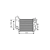 Intercooler pour AUDI A6 III ph.1 2004-2008, OEM: 4F0145806AA, Neuf