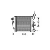 Intercooler pour FIAT 500 ph.1 2007-2015, OEM: 51819186, Neuf