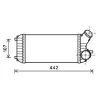 Intercooler pour FORD C-MAX 2010-2015, OEM: 1755305, Neuf
