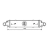 Intercooler pour MERCEDES CLASSE C ph.1 2007-2011 (W204), OEM: 2045000200, Neuf