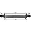 Intercooler pour MERCEDES CLASSE E 2002-2006 (W211), OEM: 2115002602, Neuf