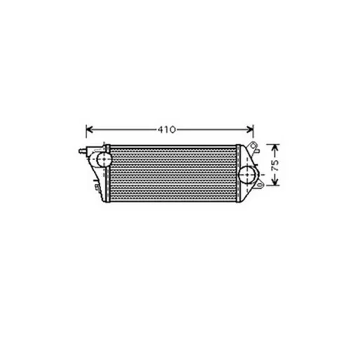 Intercooler pour MINI ONE/COOPER R50/R53 2004-2006, OEM: 17517788755, Neuf