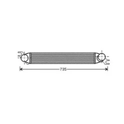 Intercooler pour MINI ONE/COOPER R56 2006-2010, OEM: 17512751277, Neuf