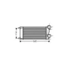 Intercooler pour PEUGEOT 3008 I ph.1 2009-2013, OEM: 0384N9, Neuf