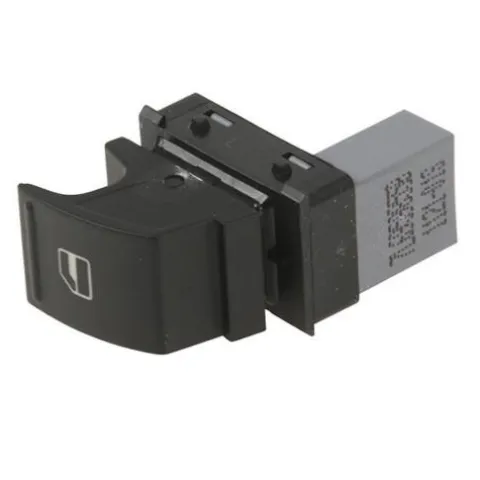 Interrupteur lève-vitre pour VOLKSWAGEN TIGUAN II phase 1, 2016-2020, noir, Neuf