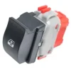 Interrupteur/Bouton de lève vitre électrique sur porte avant droite pour RENAULT MASTER III phase 1, 2010-2014, 1 bouton, noir, Neuf
