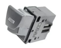Interrupteur/Bouton de lève vitre électrique sur porte avant gauche pour FIAT DUCATO II phase 2, 2002-2004, 1 bouton, noir, Neuf