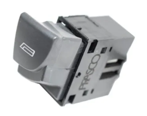 Interrupteur/Bouton de lève vitre électrique sur porte avant gauche pour FIAT DUCATO II phase 2, 2002-2004, 1 bouton, noir, Neuf