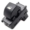 Interrupteur/Bouton de lève vitre électrique sur porte avant droite pour PEUGEOT 207, 2006-2009, 1 bouton, noir, Neuf