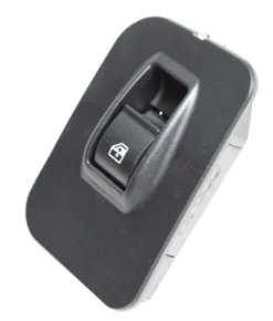 Interrupteur/Bouton de lève vitre électrique sur porte avant droite pour FIAT FIORINO III, 2008-2016, 1 bouton, noir, Neuf