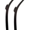Kit 2 Balais d'essuie-glaces 50cm/50cm DACIA LOGAN I ph.2 2008-2012 Universel Flat 11 Adaptateurs