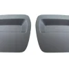 Kit cache crochet de remorquage avant droit et gauche pour DACIA DUSTER 2 phase 1 depuis 2018, grise, Neuf