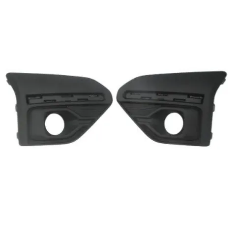 Kit Grille avant droite et gauche pour DACIA JOGGER depuis 2021, noire gaufré, avec trou feu antibrouillard, avec trou profil, Neuve