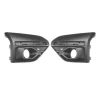 Kit Grille avant droite et gauche pour DACIA JOGGER depuis 2021, noire gaufré, avec trou feu antibrouillard, avec trou profil, avec trous radar + supports, Neuve