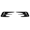 Kit grilles avant droite et gauche pour RENAULT MEGANE IV phase 2 depuis 2020, noires gaufrées, Neuf