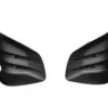 Kit Grilles de calandre droite et gauche pour RENAULT CLIO V phase 1 2019-2023, noires, Neuves