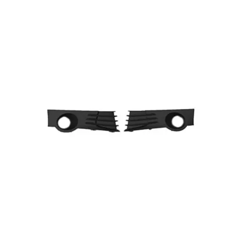 Kit Grilles de calandre droit et gauche pour FIAT TALENTO depuis 2016, trous antibrouillard, Noires, Neuves