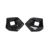 Kit grilles de calandre droite & gauche pour PEUGEOT 2008 II ph.1 2019-2023, trou AB, noires brillantes, Neuves