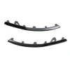 Kit moulure de grille avant droit et gauche pour PEUGEOT 308 II phase 2 T9 2017-2021, noir lisse à apprêter, Mod. 5 portes, Neuf