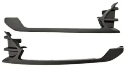 Kit moulures pare chocs avant pour feu de jour droit & gauche pour RENAULT CLIO IV 2016-2019, Neuf