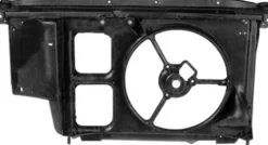 Masque Armature de face avant pour PEUGEOT 206 ph.1, 1998-2003, (sans clim) buse ventilateur