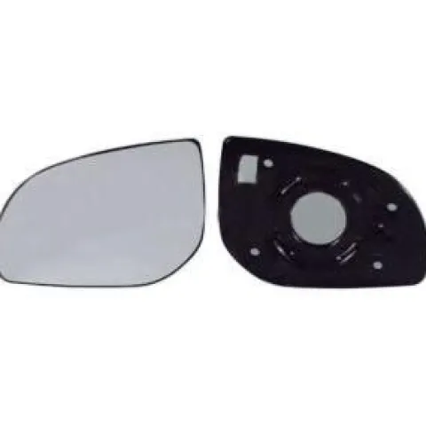 Miroir de rétroviseur extérieur gauche pour HYUNDAI i20 I phase 1, 2009-2012, avec support de fixation, neuf