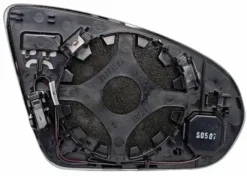 Miroir de rétroviseur extérieur gauche pour MERCEDES CLASSE A depuis 2018 (W177), asphérique, dégivrant, avec support de fixation, BLIS, anti-éblouissement, Neuf