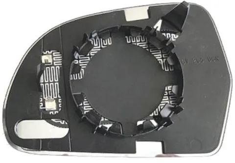 Miroir Glace Bleu rétroviseur droit pour AUDI Q3 I phase 2, 2014-2018, dégivrant, à clipser, Neuf