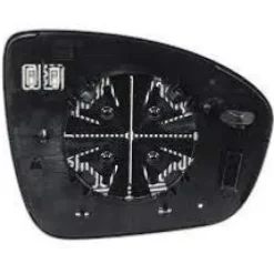 Miroir Glace de rétroviseur extérieur gauche pour RENAULT CAPTUR II depuis 2020, dégivrant, BLIS, Neuf