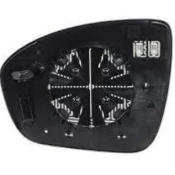 Miroir Glace de rétroviseur extérieur droit pour RENAULT CAPTUR II depuis 2020, dégivrant, BLIS, Neuf