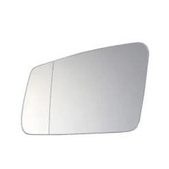Miroir Glace de rétroviseur extérieur gauche pour MERCEDES CLASSE B phase 2 (W246) 2014-2019, dégivrant, avec support de fixation, Neuf