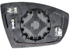 Miroir Glace de rétroviseur gauche pour FORD C-MAX depuis 2015, asphérique, dégivrant, BLIS, Neuf