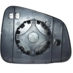 Miroir Glace de rétroviseur extérieur gauche pour OPEL MOKKA X, 2016-2020, dégivrant, avec support de fixation, neuf
