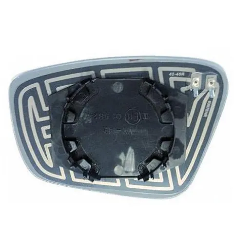 Miroir Glace de rétroviseur extérieur droit pour SEAT MII, depuis 2012, dégivrant, avec support de fixation, neuf