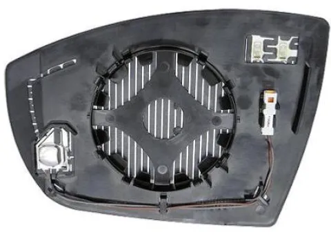 Miroir Glace de rétroviseur droit pour FORD C-MAX depuis 2015, dégivrant, BLIS, Neuf