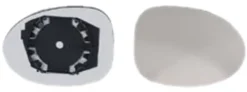 Miroir Glace rétroviseur droit pour RENAULT TWINGO I phase 2, 1998-2007, à clipser, Neuf